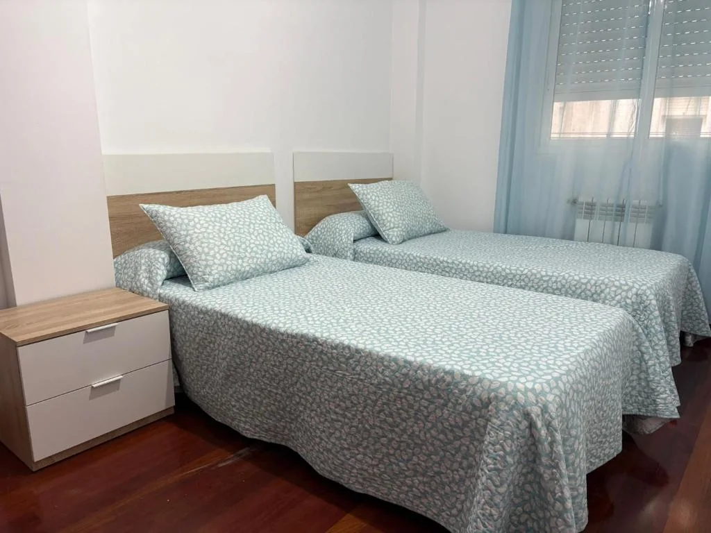 Segundo dormitorio de Boa Vista con dos camas individuales de 90 cm